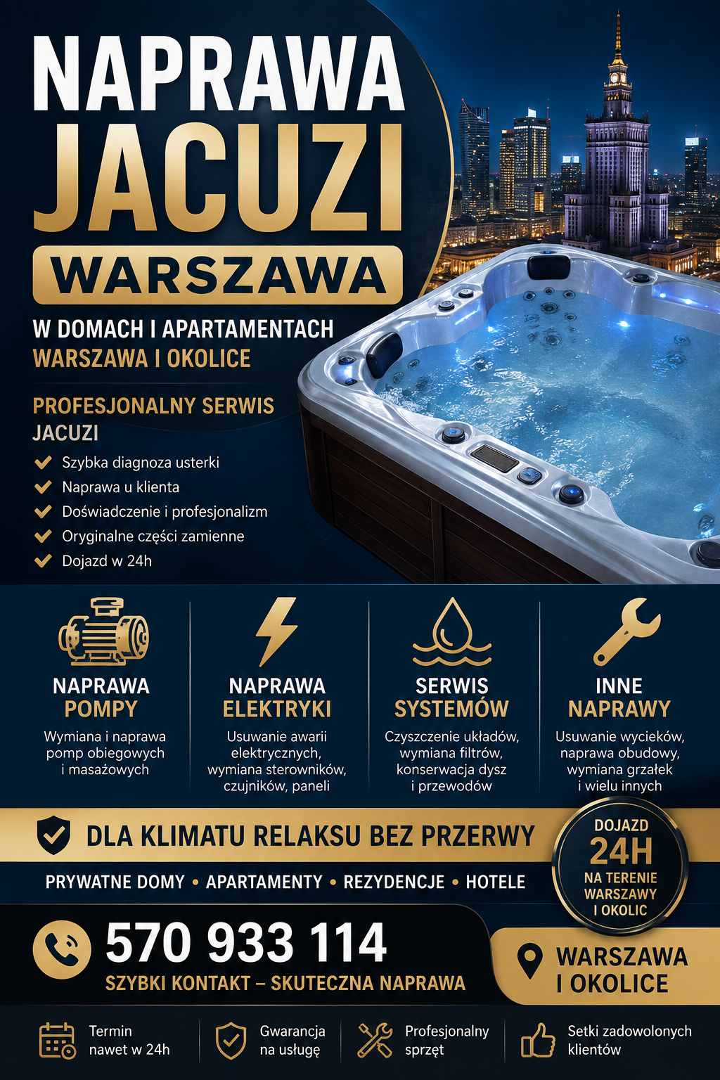 Serwis Sauny i Jacuzzi Warszawa